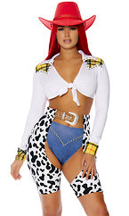 Toy Girl Cowboy Costume