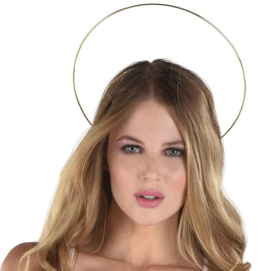 Gold floating Halo Crown