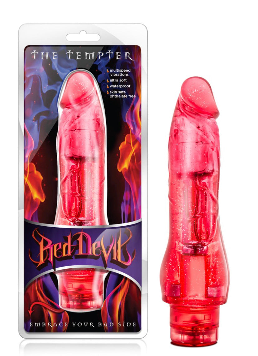 Red Devil Dildo Tempter 9 inches