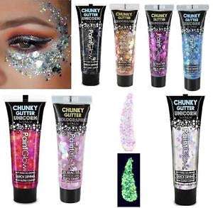 Chunky glitter gel