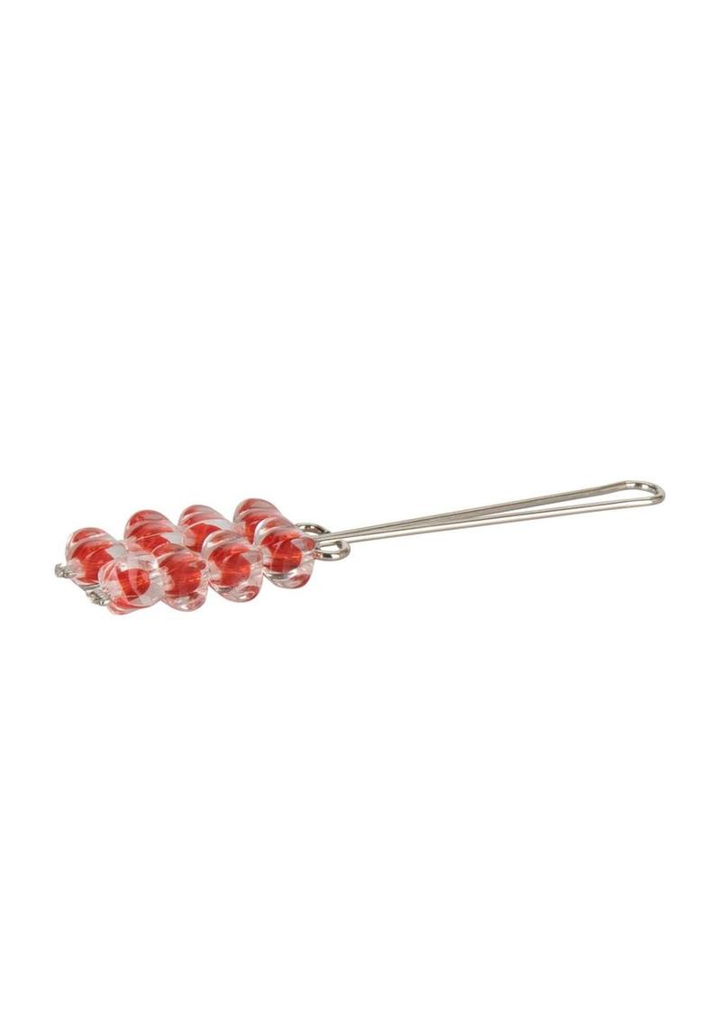 Intimate Play Nipple and Clitoral Non Piercing Body Jewelry - Ruby