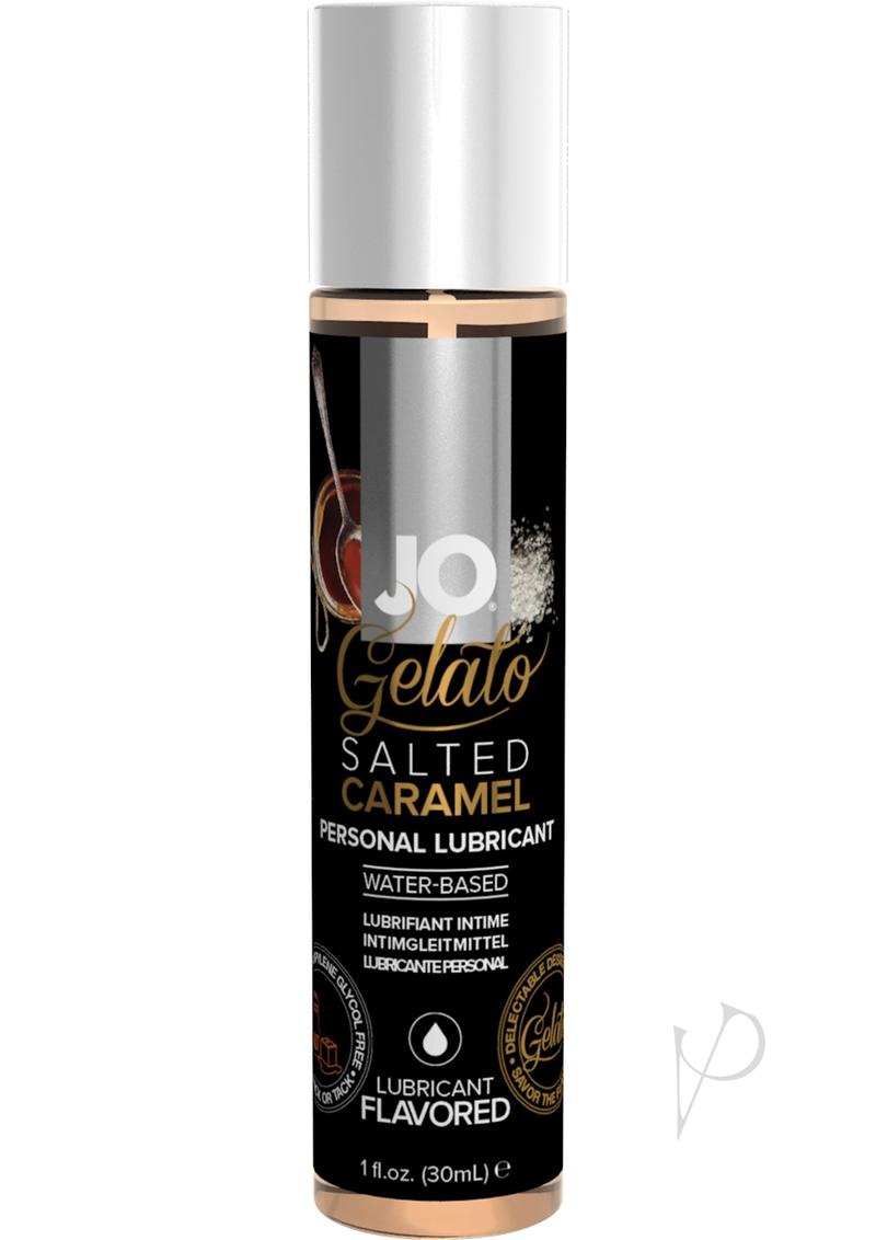 JO Gelato Water Based Flavored Lubricant Salted Caramel - 1oz