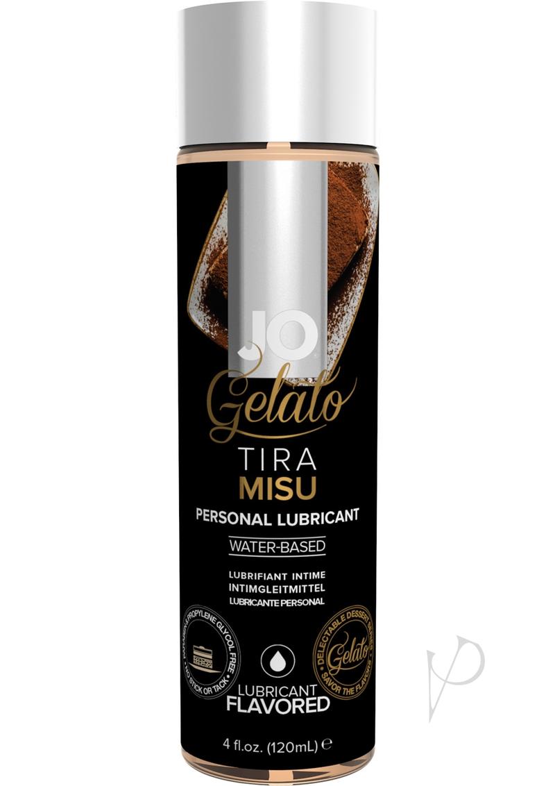 JO Gelato Water Based Flavored Lubricant Tiramisu - 4oz