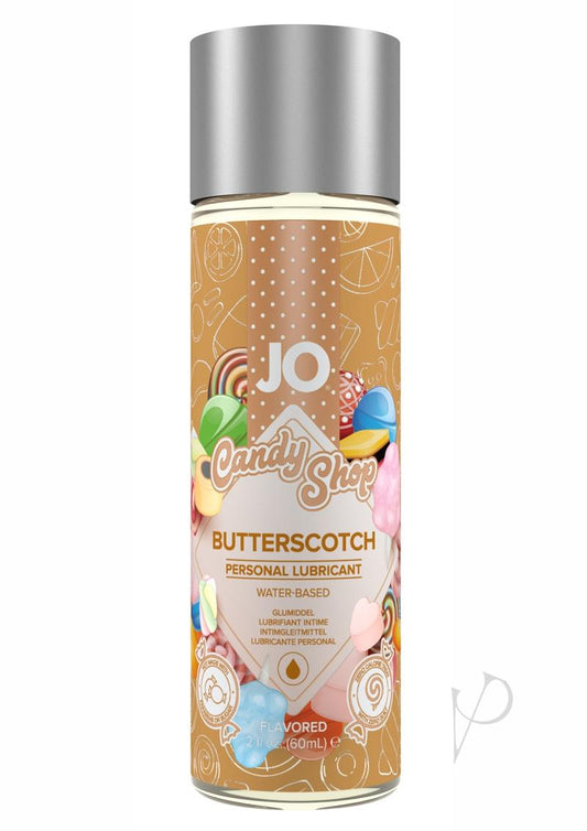 JO H2o Candy Shop Water Based Flavored Lubricant Butterscotch - 2oz