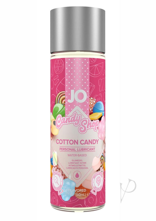 JO H2o Candy Shop Water Based Flavored Lubricant Cotton Candy - 2oz