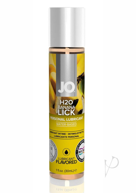 JO H2o Water Based Flavored Lubricant Banana Lick - 1oz