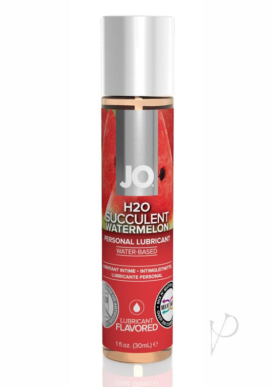 JO H2o Water Based Flavored Lubricant Succulent Watermelon - 1oz