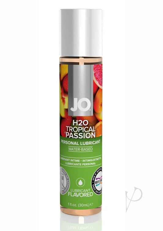 JO H2o Water Based Flavored Lubricant Tropical Passion - 1oz