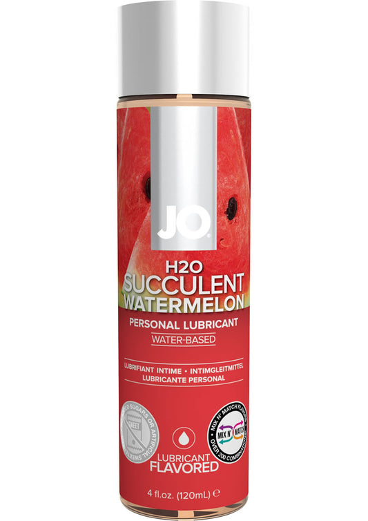JO H2o Water Based Flavored Lubricant Watermelon - 4oz