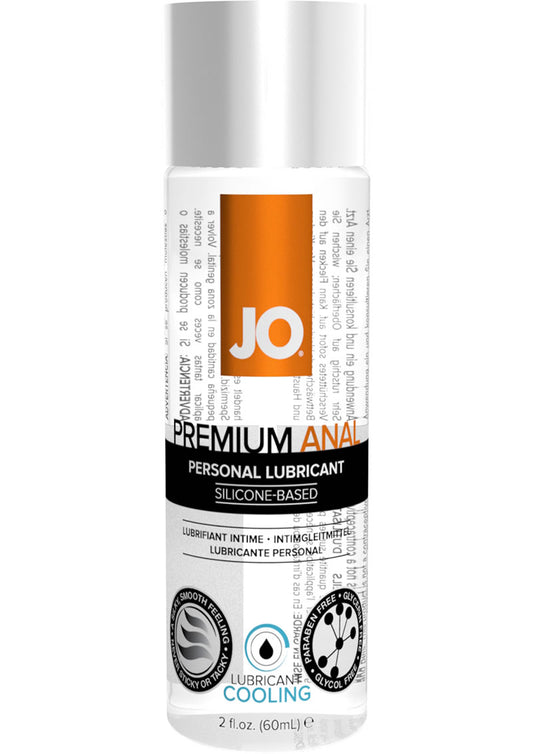 JO Premium Anal Silicone Cooling Lubricant - 2oz
