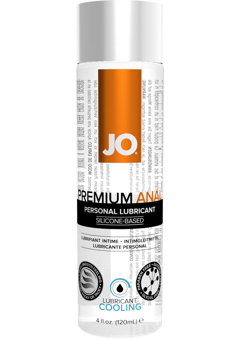 JO Premium Anal Silicone Cooling Lubricant - 4oz