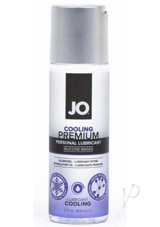 JO Premium Silicone Cooling Lubricant - 2oz
