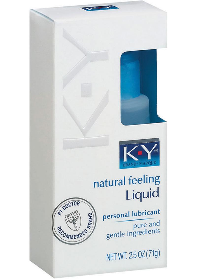 K-Y Liquid Lubricant - 2.4 Oz