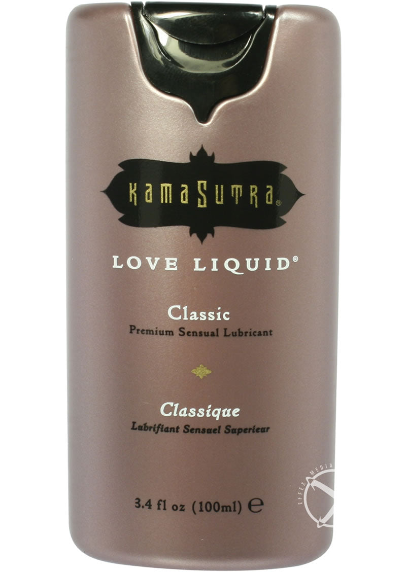 Kama Sutra Love Liquid Classic Water Based Lubricant - 3.4oz