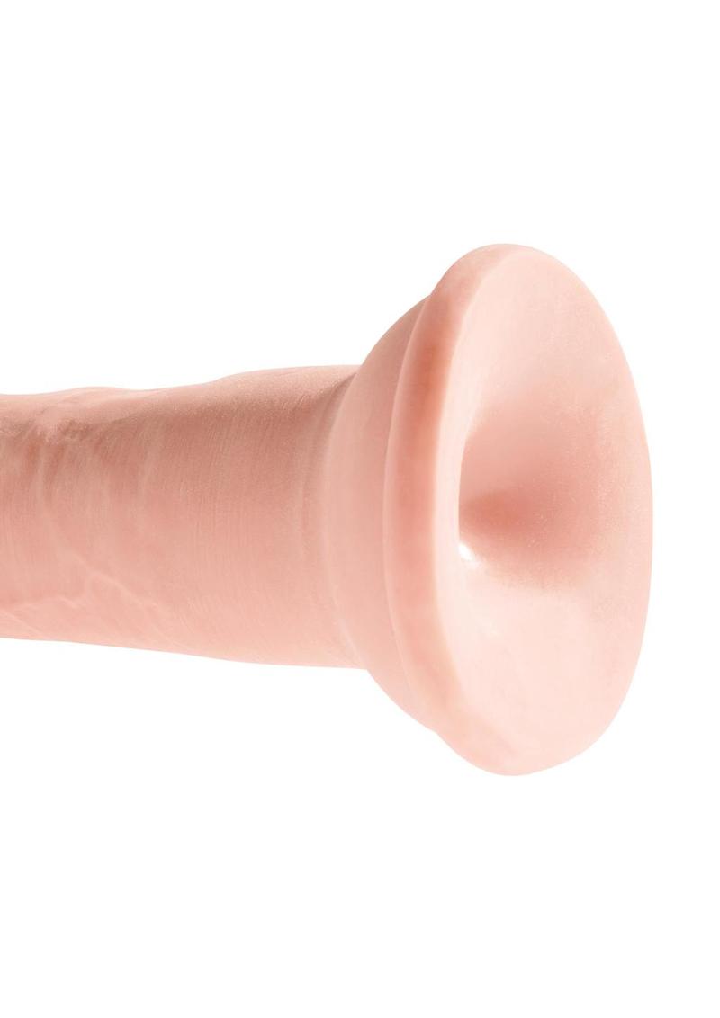 King Cock Plus Triple Density Dildo - Vanilla - 8in