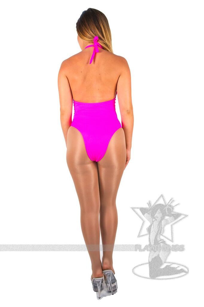 *Exclusive Halter High Cut Romper-More colors - PlaythingsMiami