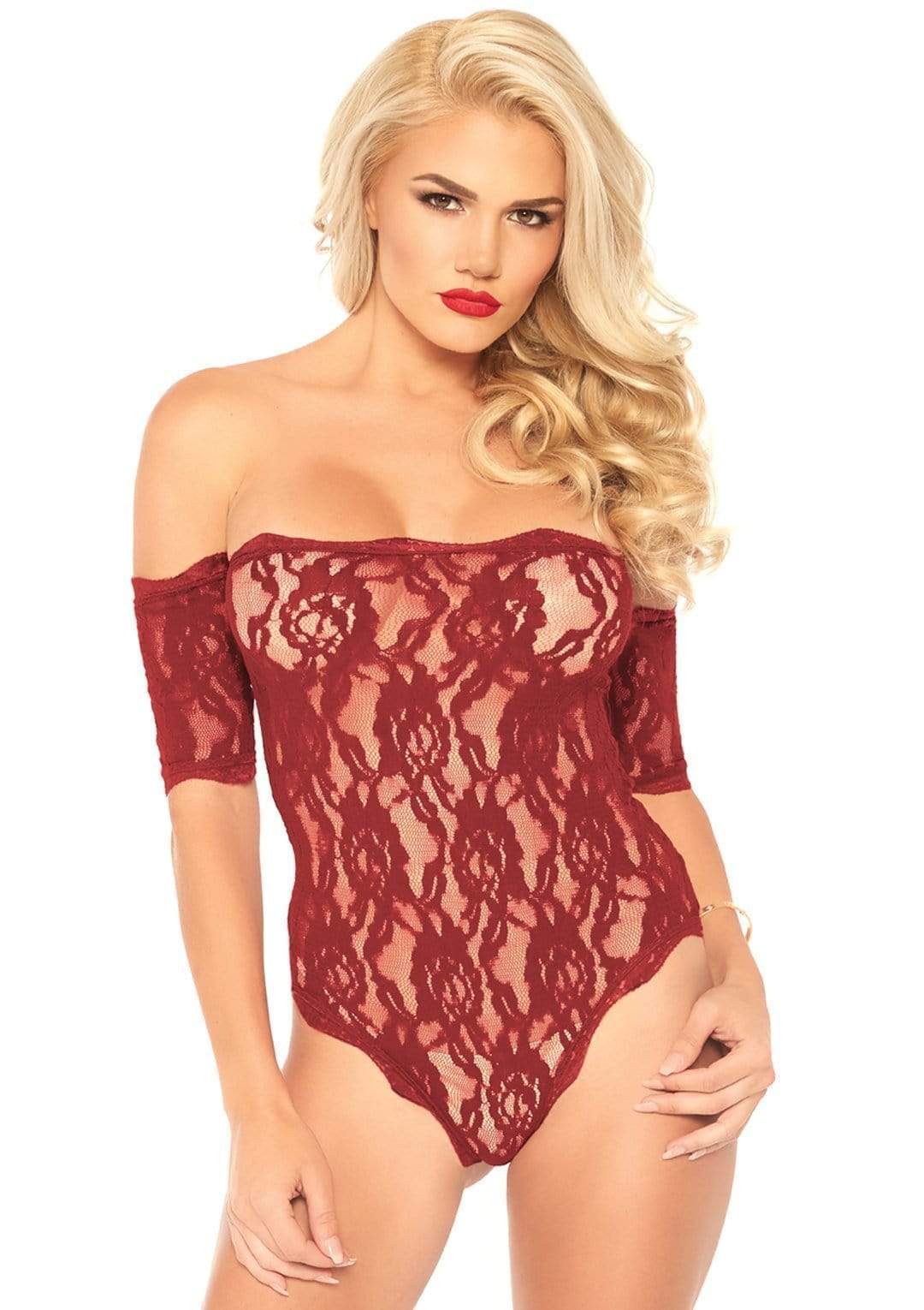 Strapless Lace Teddy