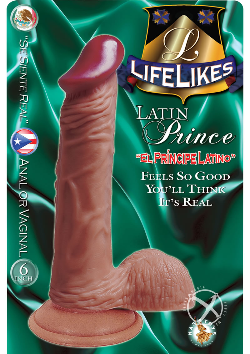 Lifelikes Latin Prince Dildo - Caramel - 6in