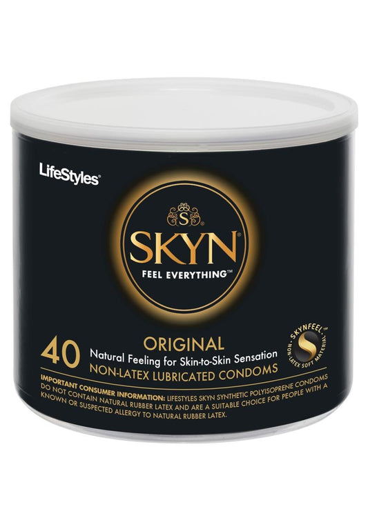 LifeStyles Skyn Original 40 Non-Latex Lubricated Condoms - Bowl
