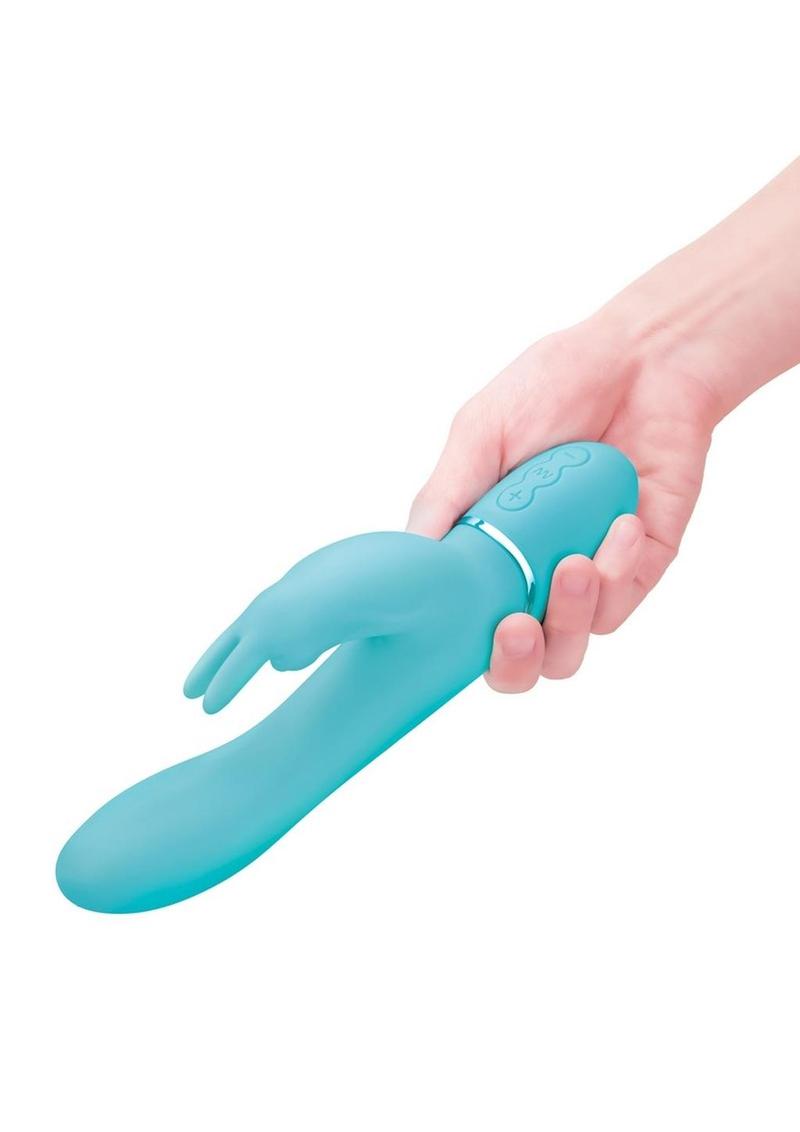Love Distance Receive App Controlled Silicone Rechargeable Rabbit Vibrator