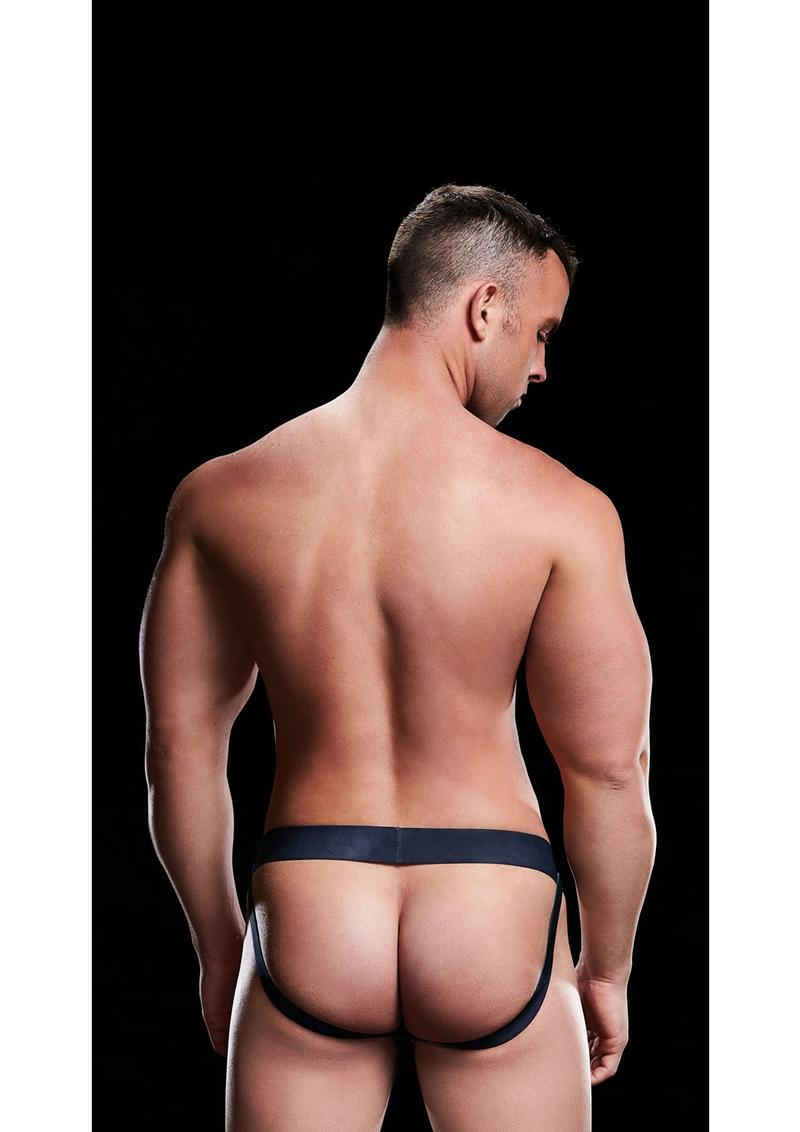 Low Rise Jock - Blue/Navy - Medium/Small