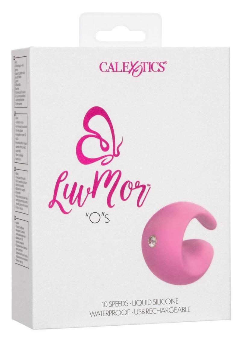 Luvmor O's Rechargeable Silicone Vibrator - Pink