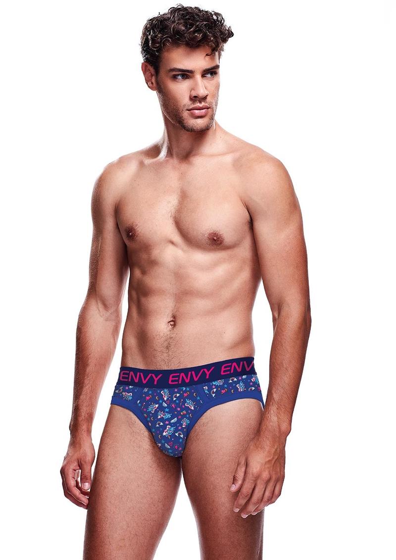 Magic Unicorn Brief - Blue - Large/XLarge