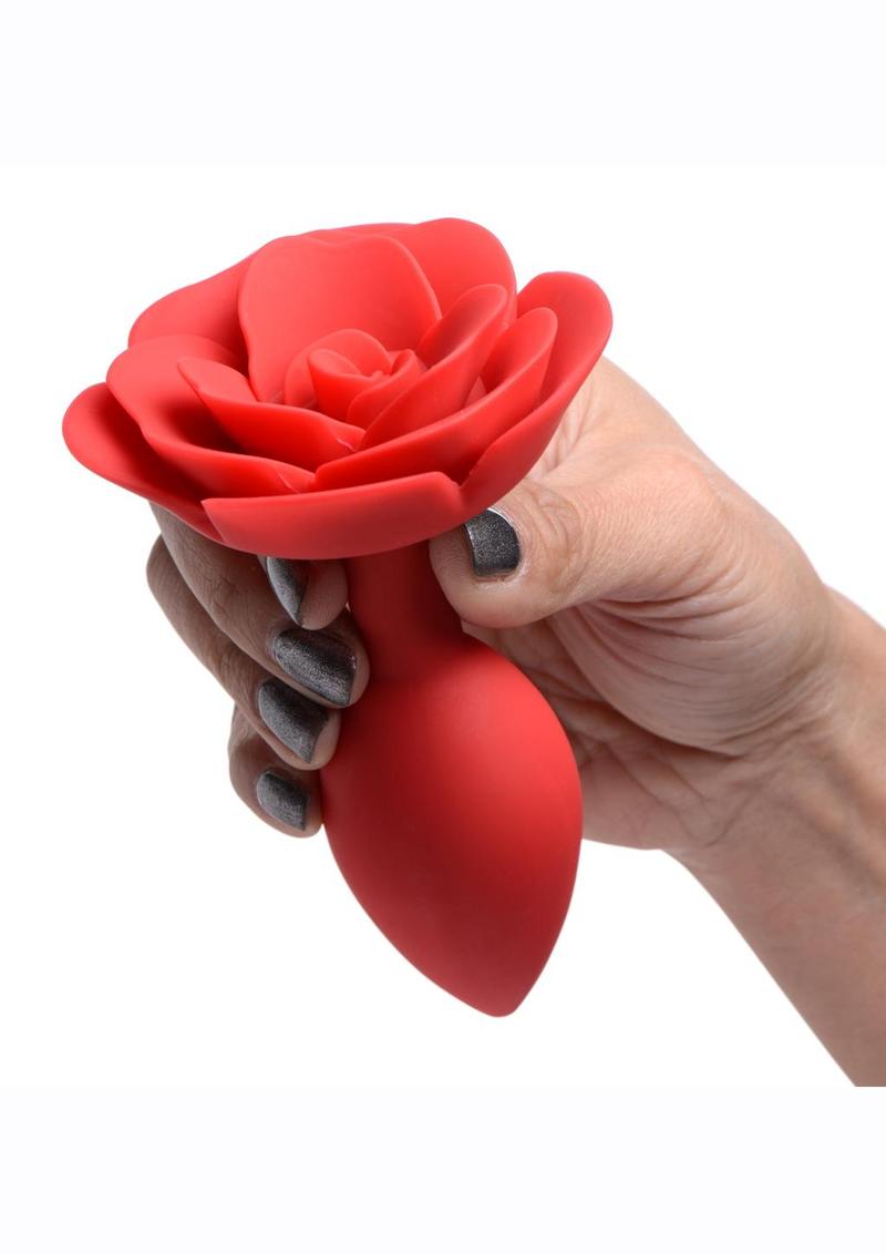 Master Series Booty Bloom Silicone Rose Anal Plug