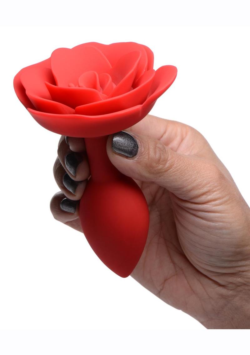 Master Series Booty Bloom Silicone Rose Anal Plug