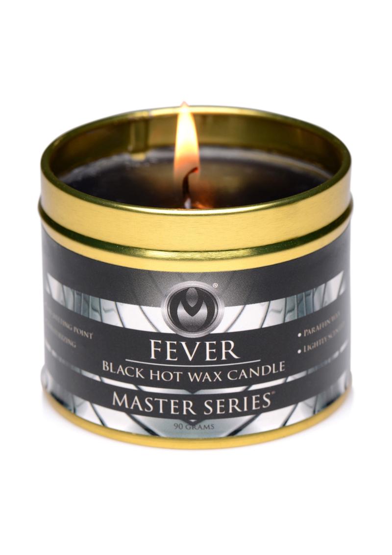 Master Series Fever Hot Wax Candle - Black
