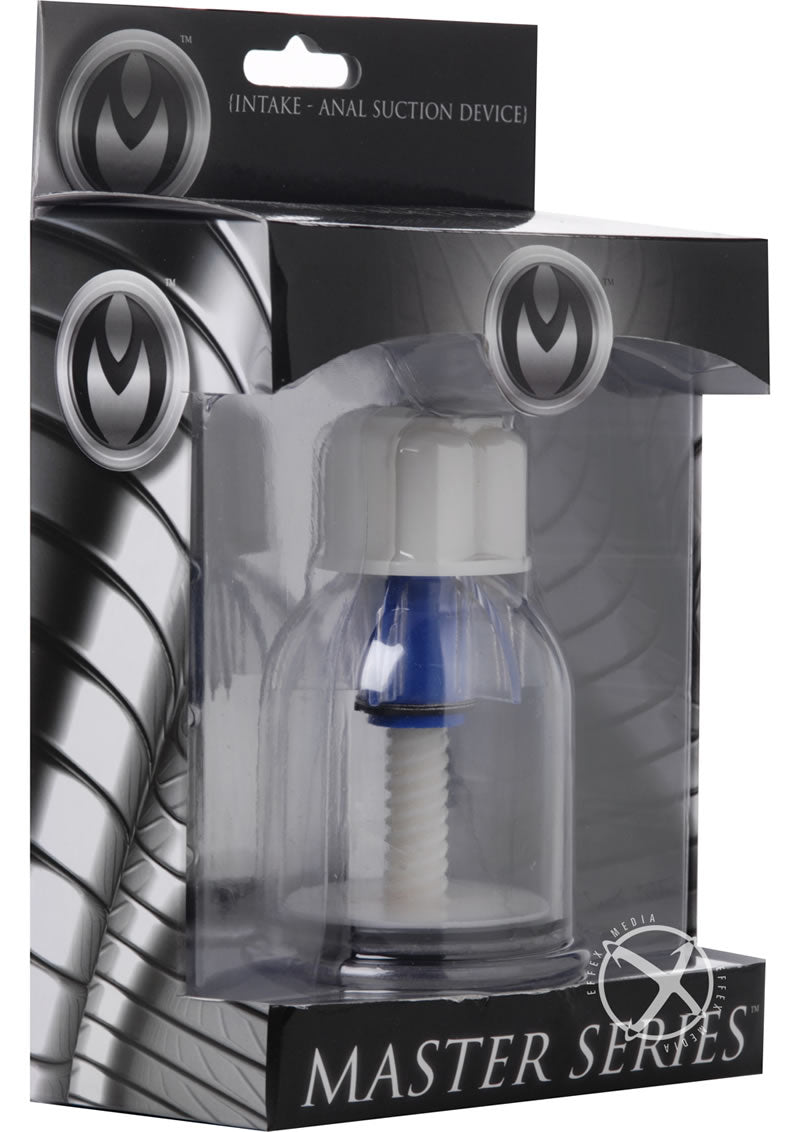 Master Series Intake Anal Suction Device - Clear