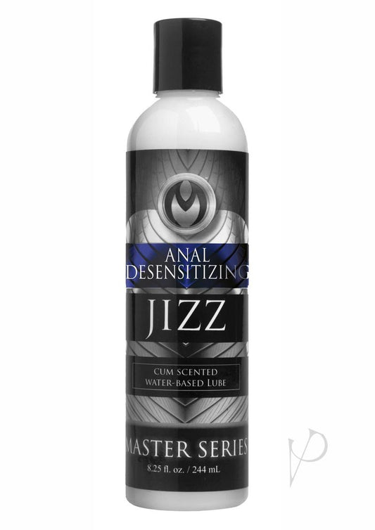 Master Series Jizz Cum Scented Water Based Desensitizing Lubricant - 8.5oz