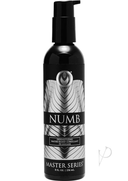 Master Series Numb Desensitizing Lubricant with Lidocaine - 8oz