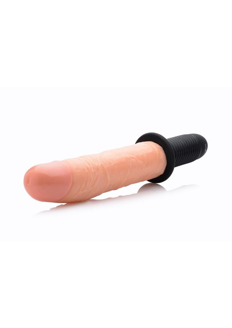 Master Series Onslaught XL Vibrating 9in Dildo Thruster