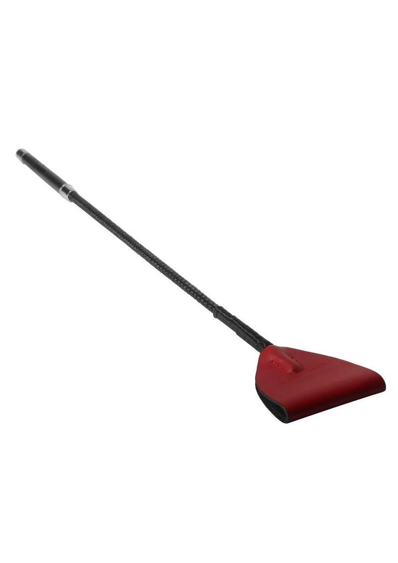 Master Series Red Mare Leather Riding Crop