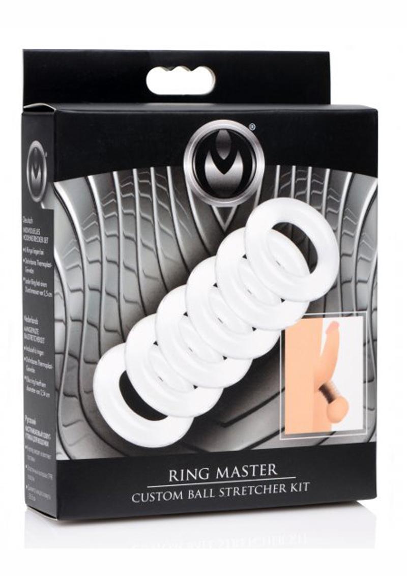 Master Series Ring Master Custom Ball Stretcher Kit - Clear