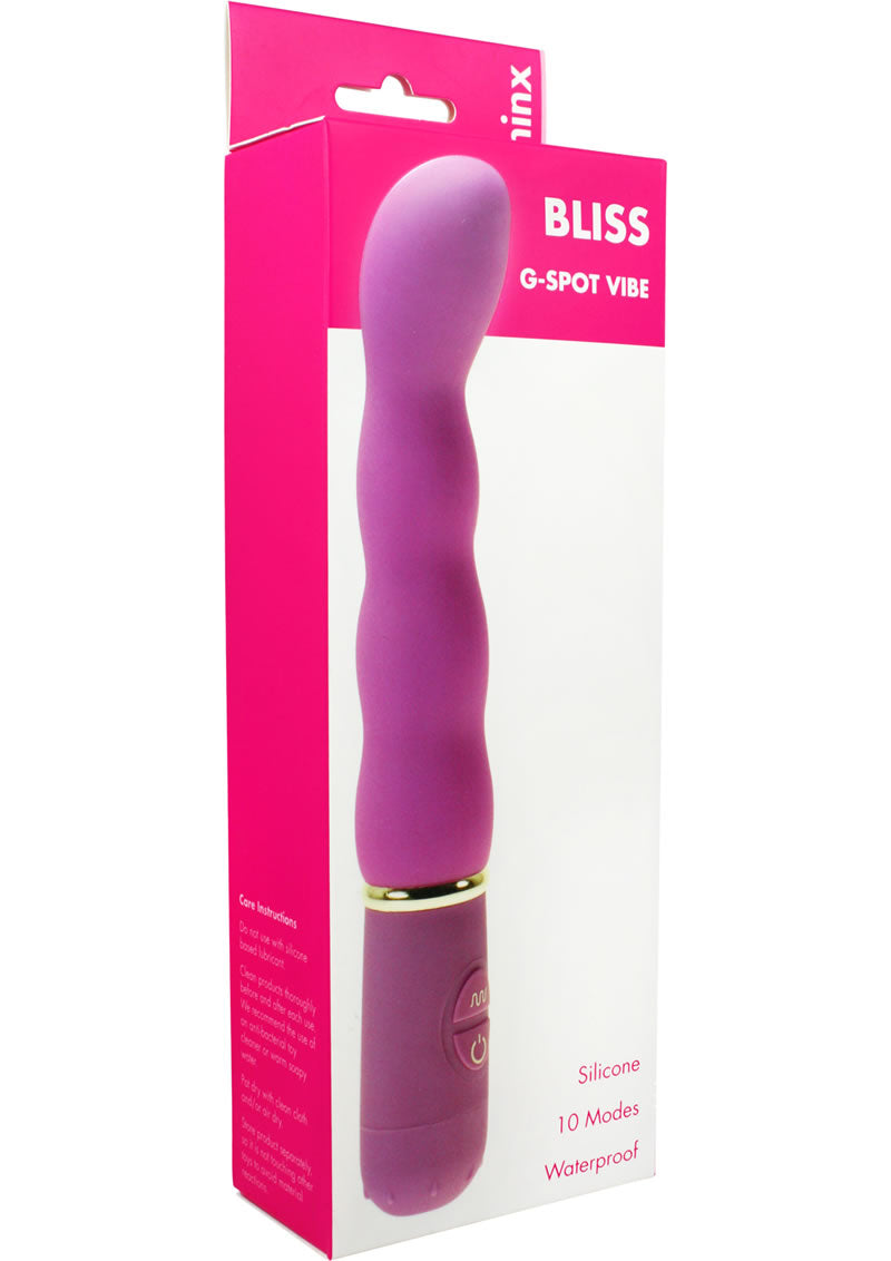 ME YOU US Bliss G-Spot Silicone Vibrator - Purple