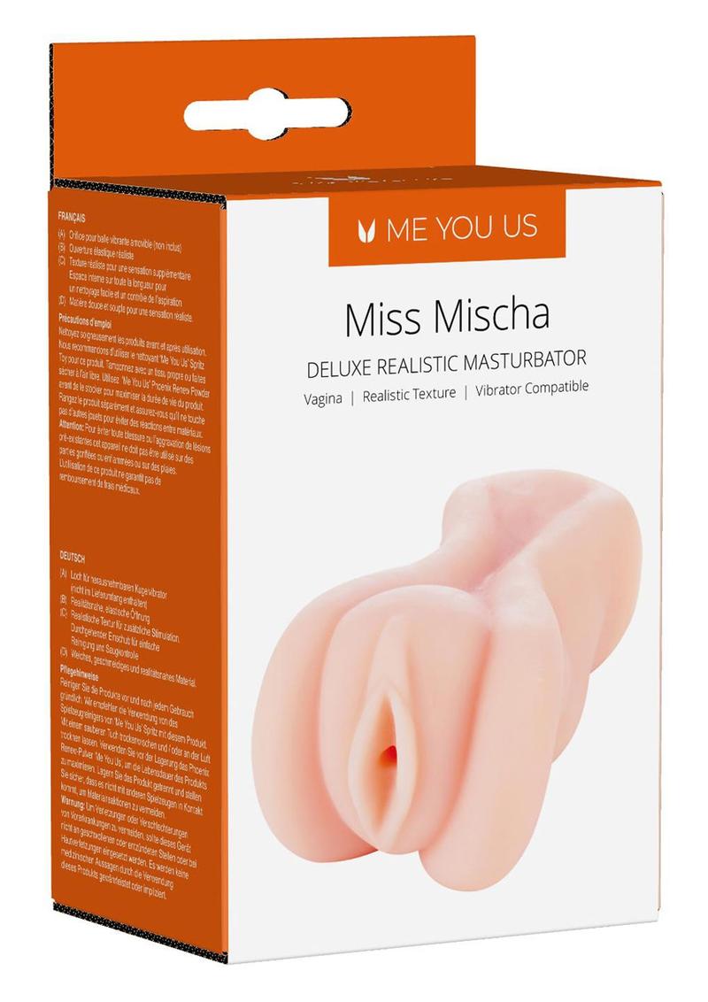 ME YOU US Miss Mischa Deluxe Realistic Masturbator - Pussy - Vanilla