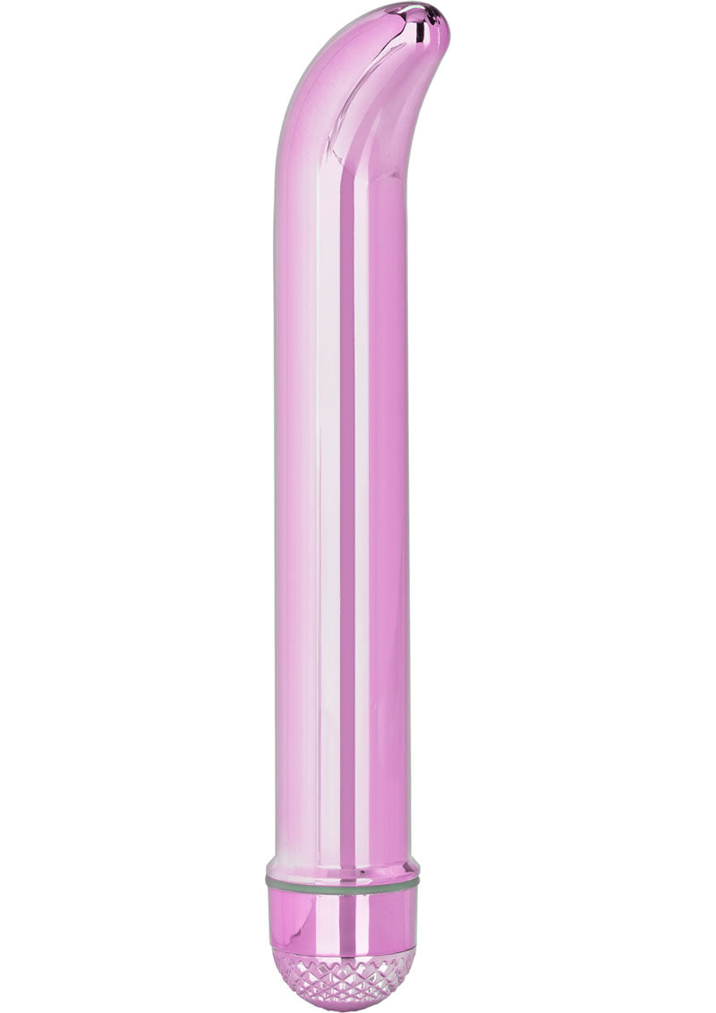 Metallic Shimmer G Vibrator - Metal/Pink