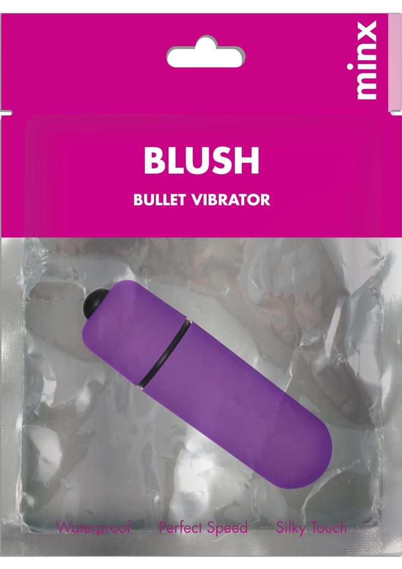 Minx Blush Bullet Vibrator - Purple