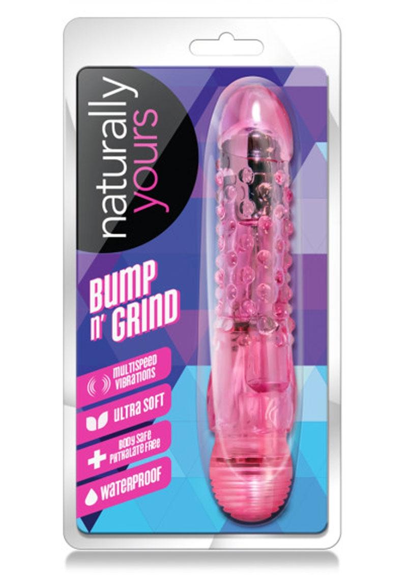 Naturally Yours Bump N Grind Dildo - Pink