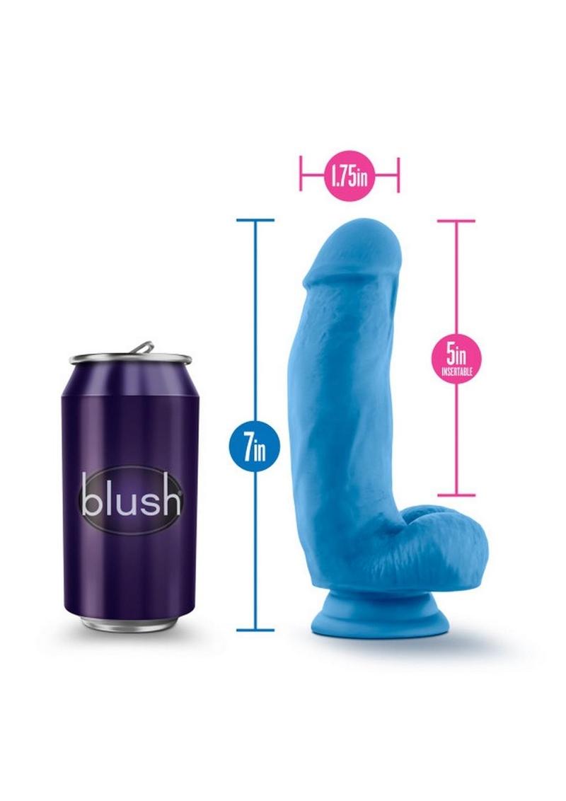 Neo Elite Silicone Dual Density Cock with Balls