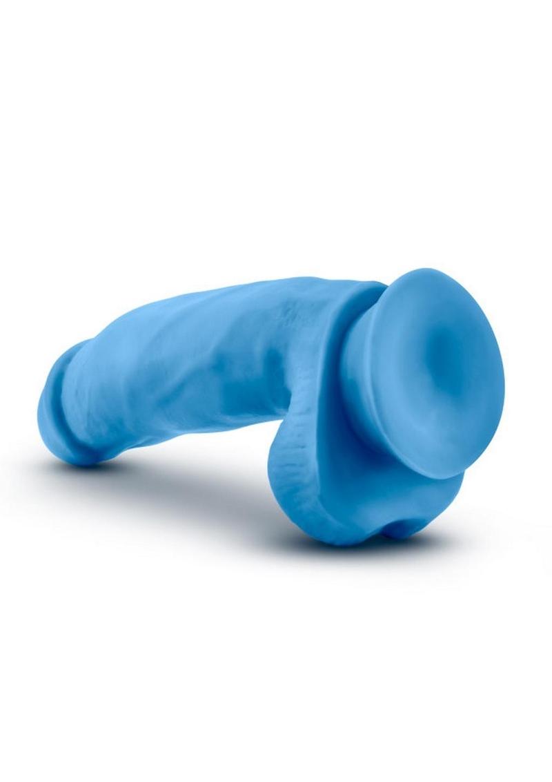 Neo Elite Silicone Dual Density Cock with Balls