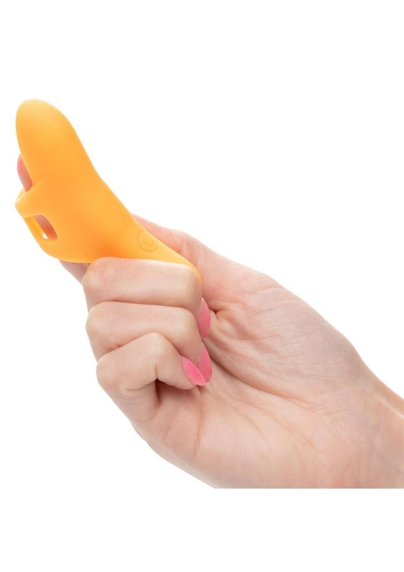 Neon Vibes The Pleasure Vibe Rechargeable Silicone Finger Vibrator