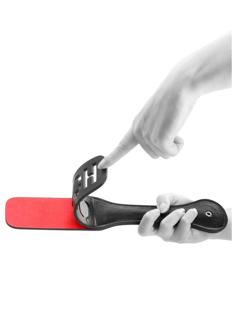 Ouch! Bonded Leather Paddle