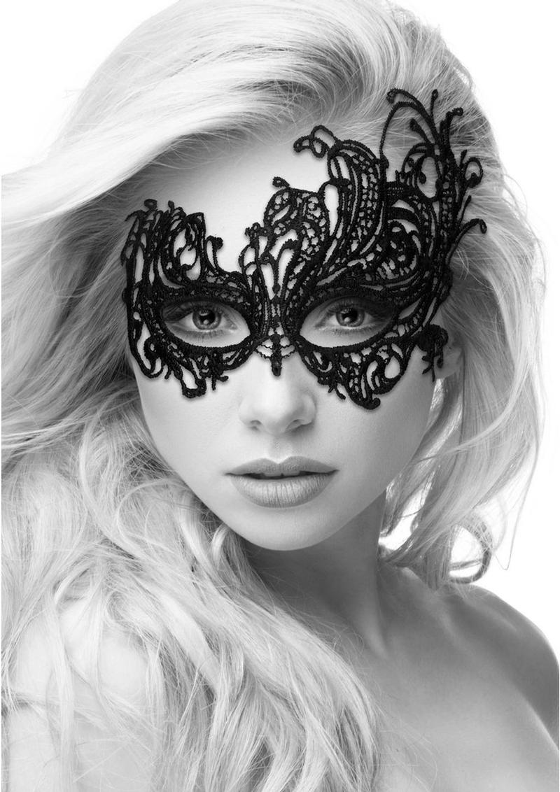 Ouch! Lace Eye-Mask Royal
