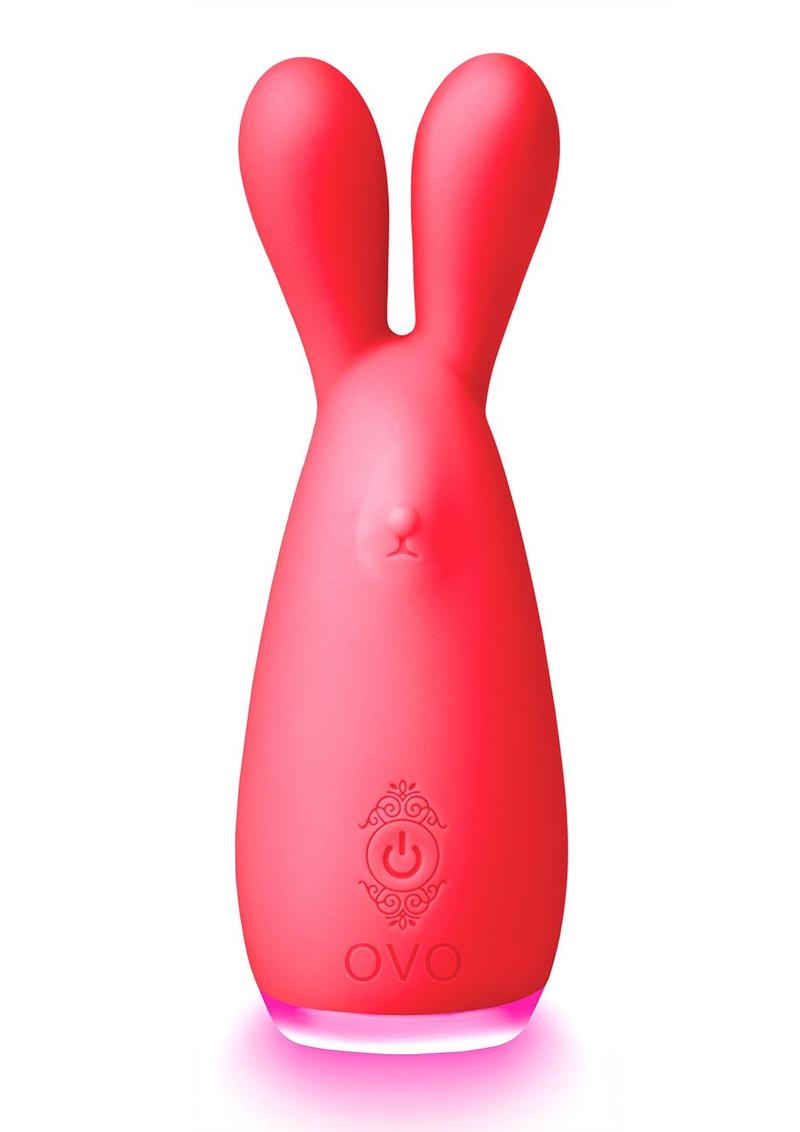 OVO Ner Clitoral Vibrator - Orange/Red
