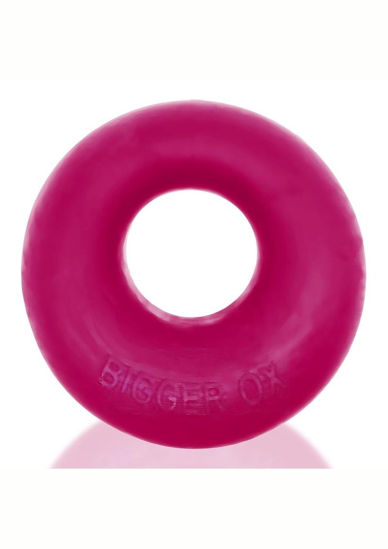 Oxballs Bigger Ox Silicone Cock Ring - Hot Pink Ice/Pink