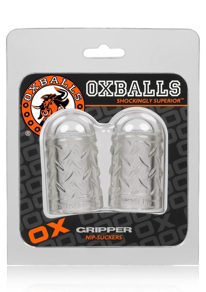 Oxballs Gripper Nipple Sucker - Clear - 2 Pack