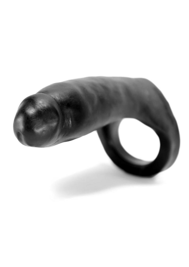 Oxballs Penetrator Silicone Cock Ring Dildo